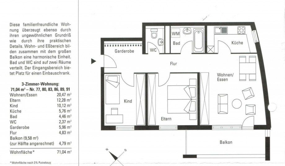 Grundriss26102016 Wohnung Mannheim