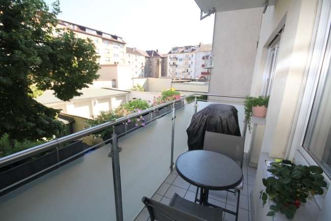 Balkon (S�d-Ost) Wohnung Mannheim