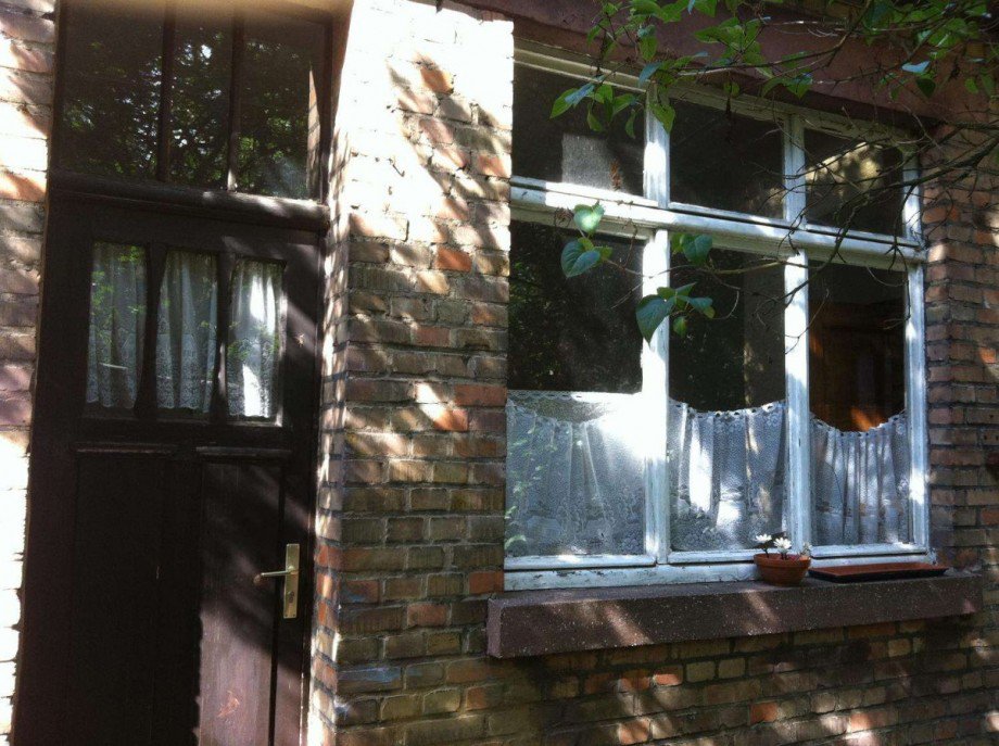 Detailaufnahme Gartenhaus Doppelhaush�lfte Mannheim