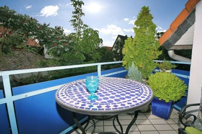 Gartenblick Wohnung Mannheim
