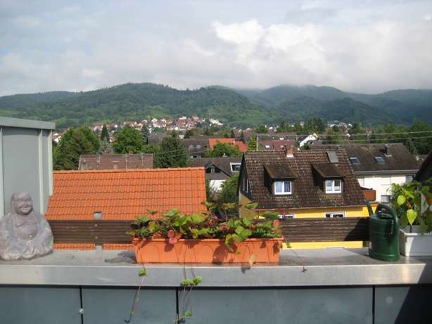 Ausblick Dachgeschosswohnung Hirschberg